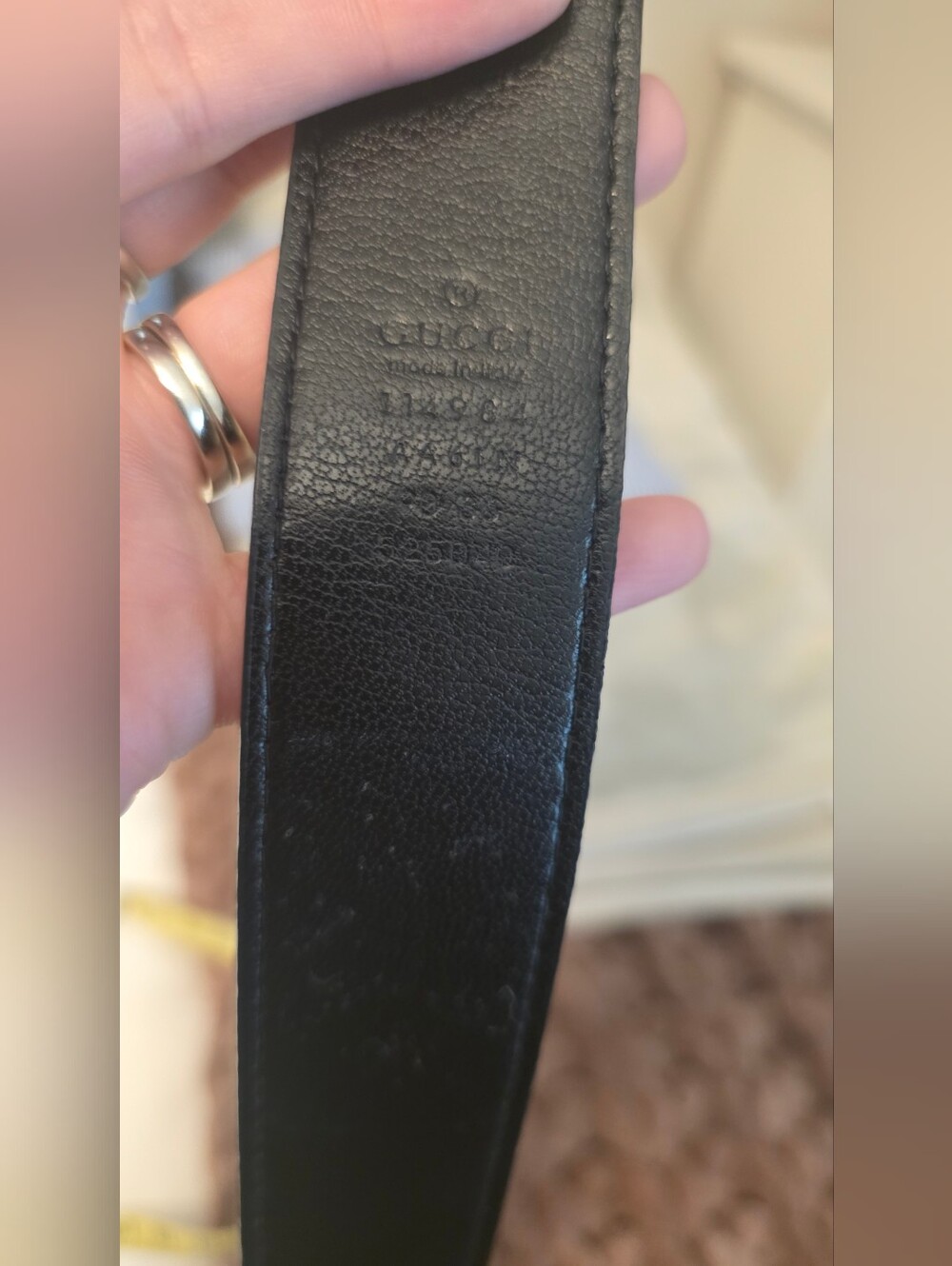 Black Leather Belt